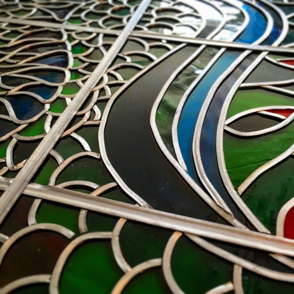 stained glass design