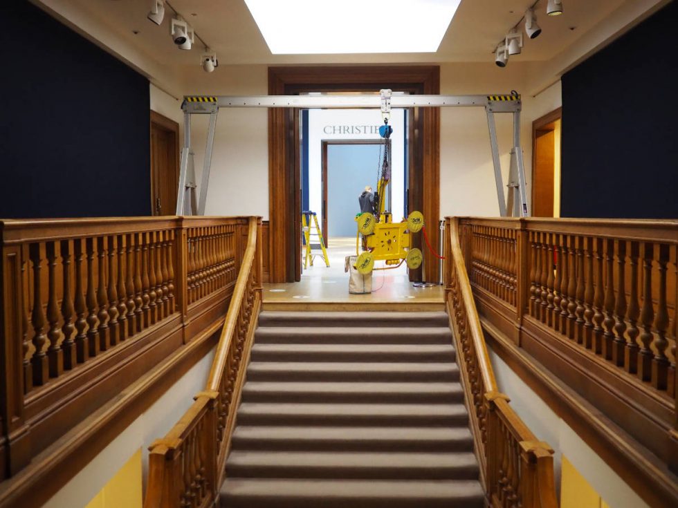 high level glazing stair machine