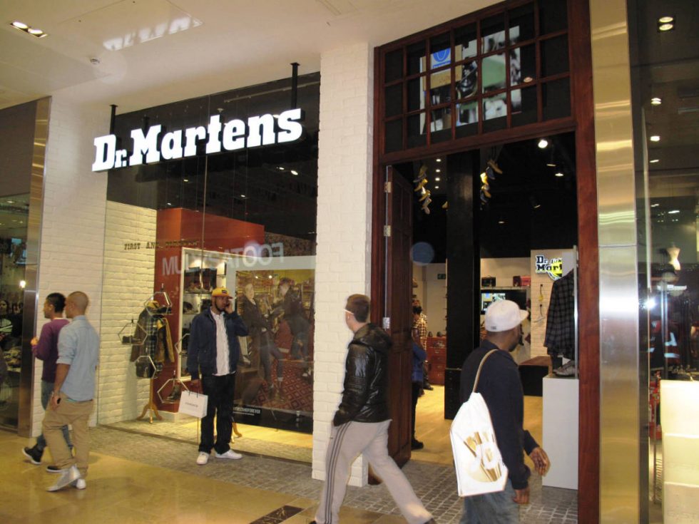 Dr. Martens Shop front