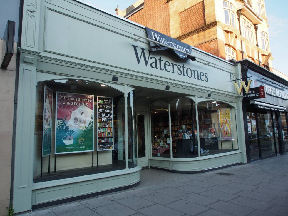 Waterstones shop front