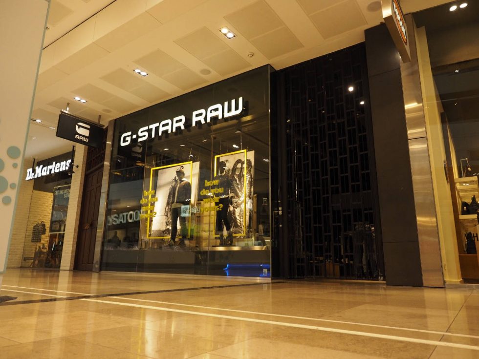 G Star Raw store front