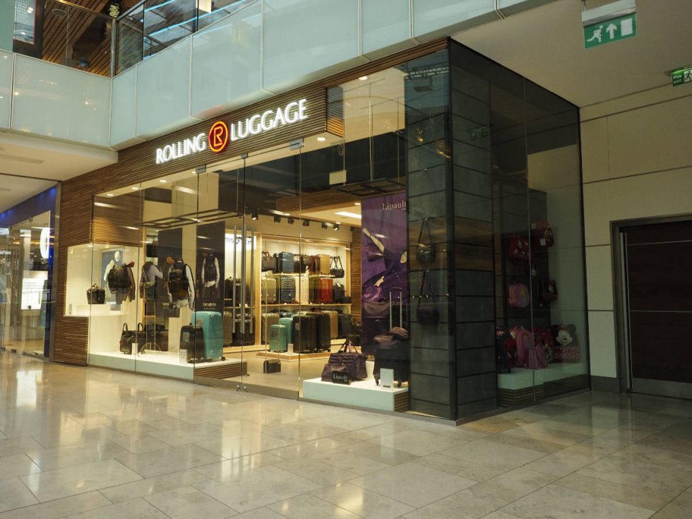 Rolling Luggage store front